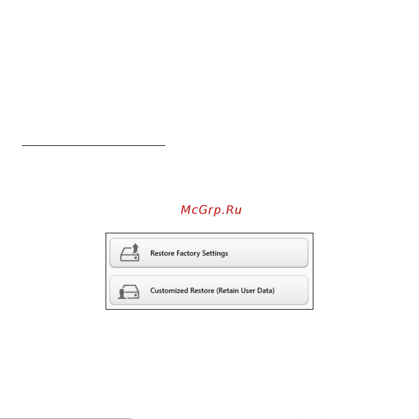 Acer ASPIRE V5-531PG [2651/3496] Atkūrimas iš windows