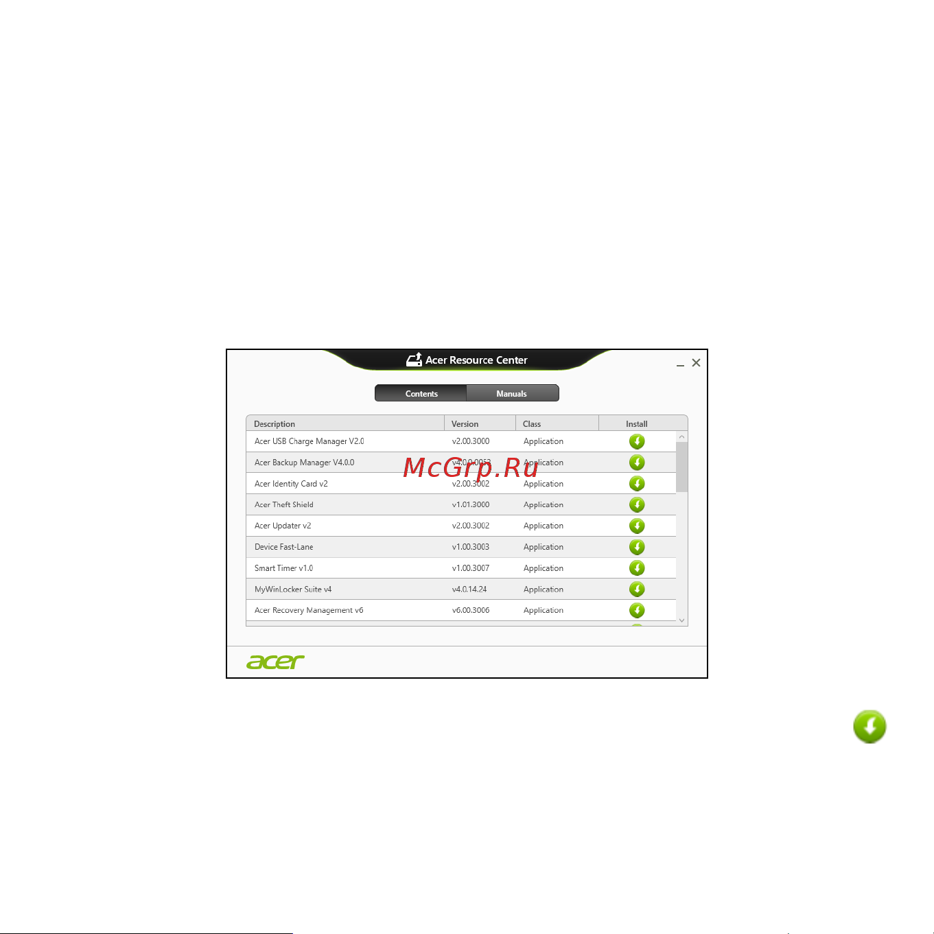 Acer ASPIRE V5-531PG Инструкция по эксплуатации онлайн [2772/3496] 97668