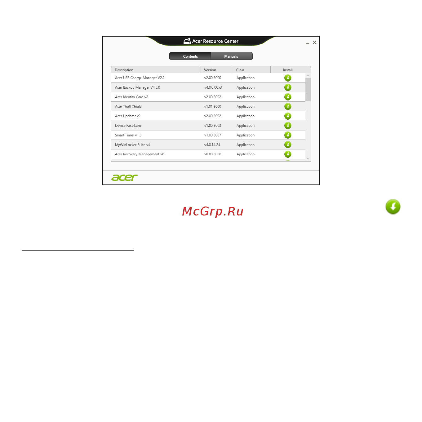 Acer ASPIRE V5-531PG [3109/3496] 回到先前的系統快照
