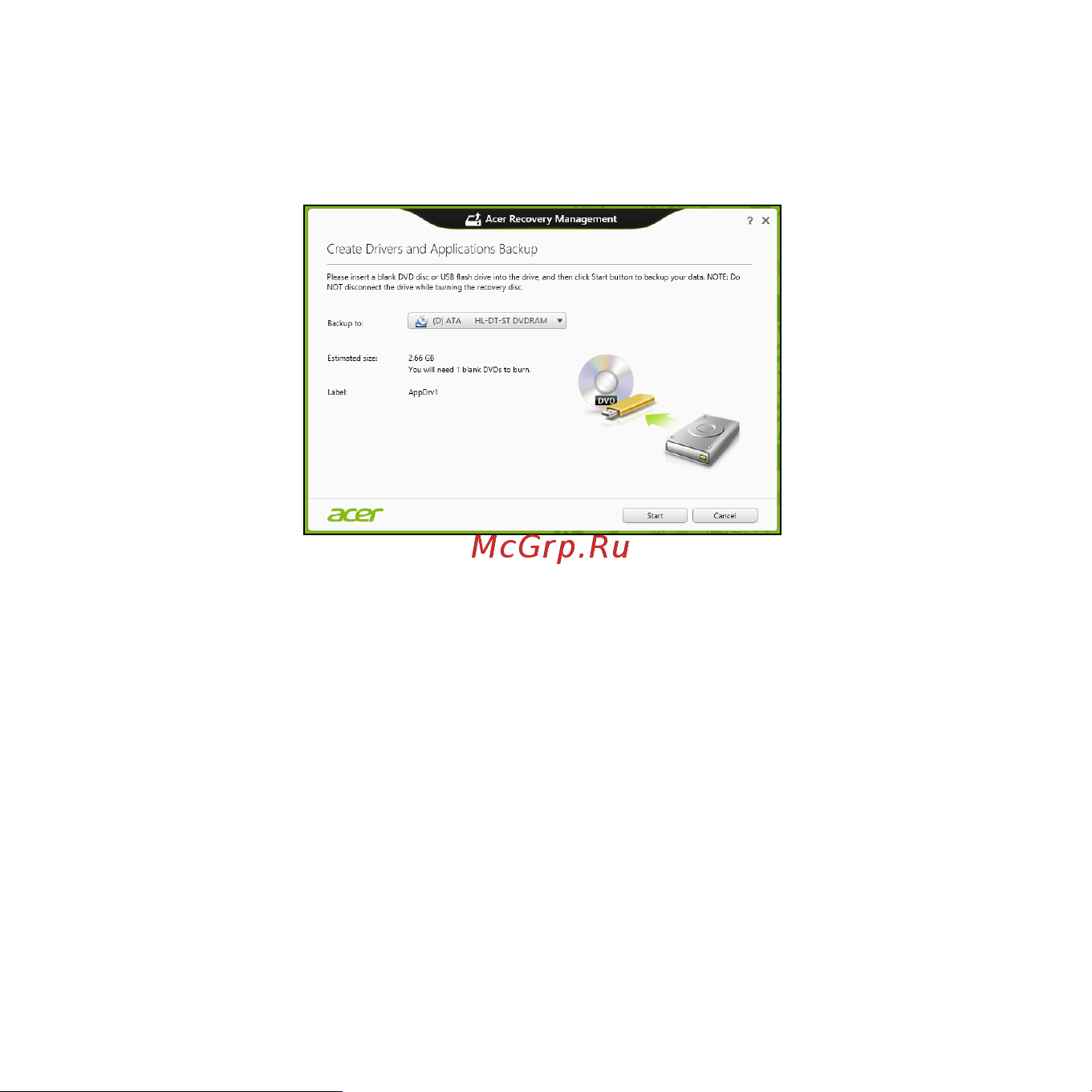 Acer ASPIRE V5-531PG Инструкция по эксплуатации онлайн [3427/3496] 97668