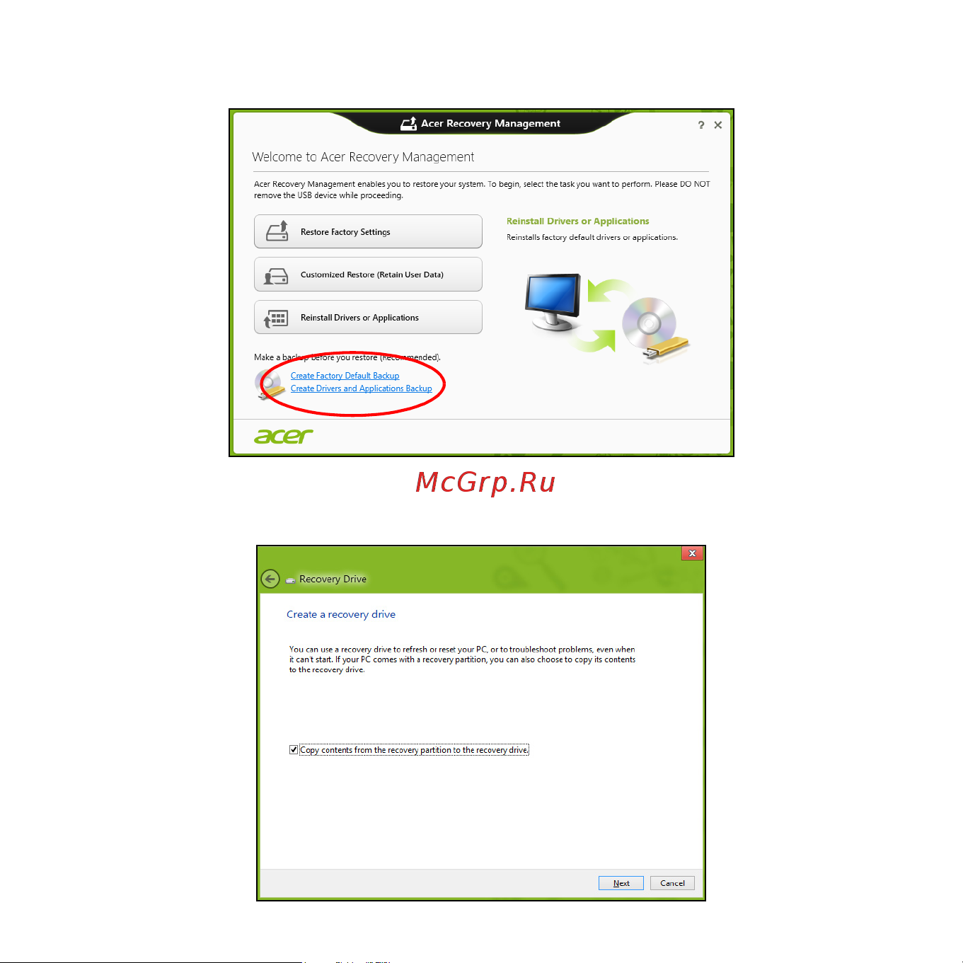 Acer ASPIRE V5-531PG Инструкция по эксплуатации онлайн [41/3496] 97668