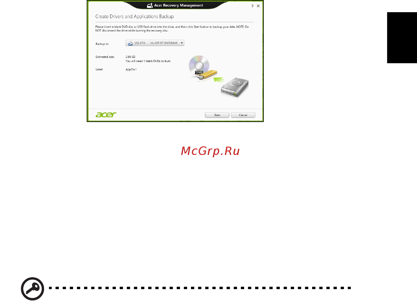 Acer ASPIRE V5-531G [205/2484] Wiederherstellung des systems