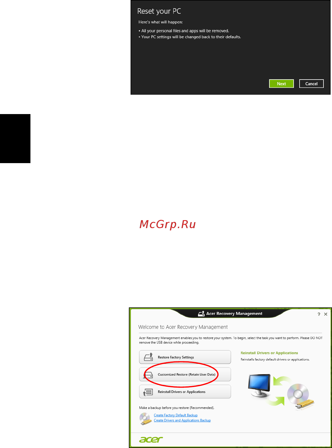 Acer ASPIRE V5-531G [298/2484] Italiano