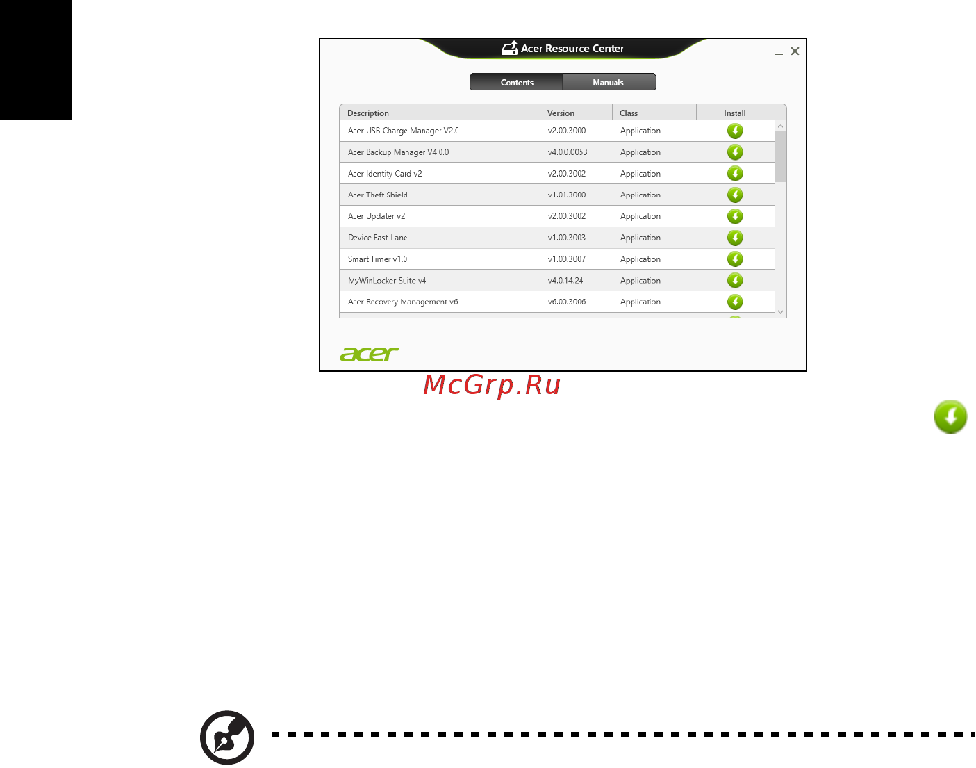 Acer ASPIRE V5-531G [34/2484] Returning to an earlier system snapshot