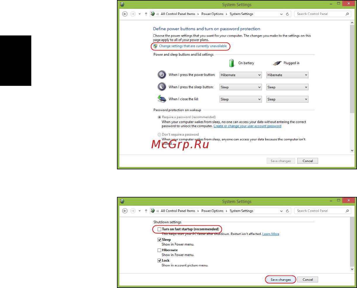 Acer ASPIRE V5-531G Инструкция по эксплуатации онлайн [640/2484] 97671