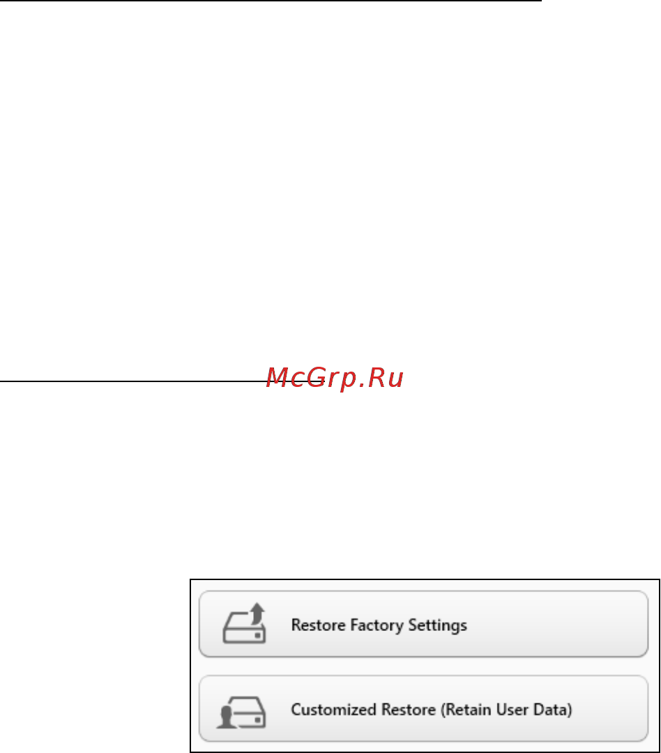 Acer ASPIRE V5-471PG [2649/3492] Sistemos grąžinimas į gamyklinę būseną