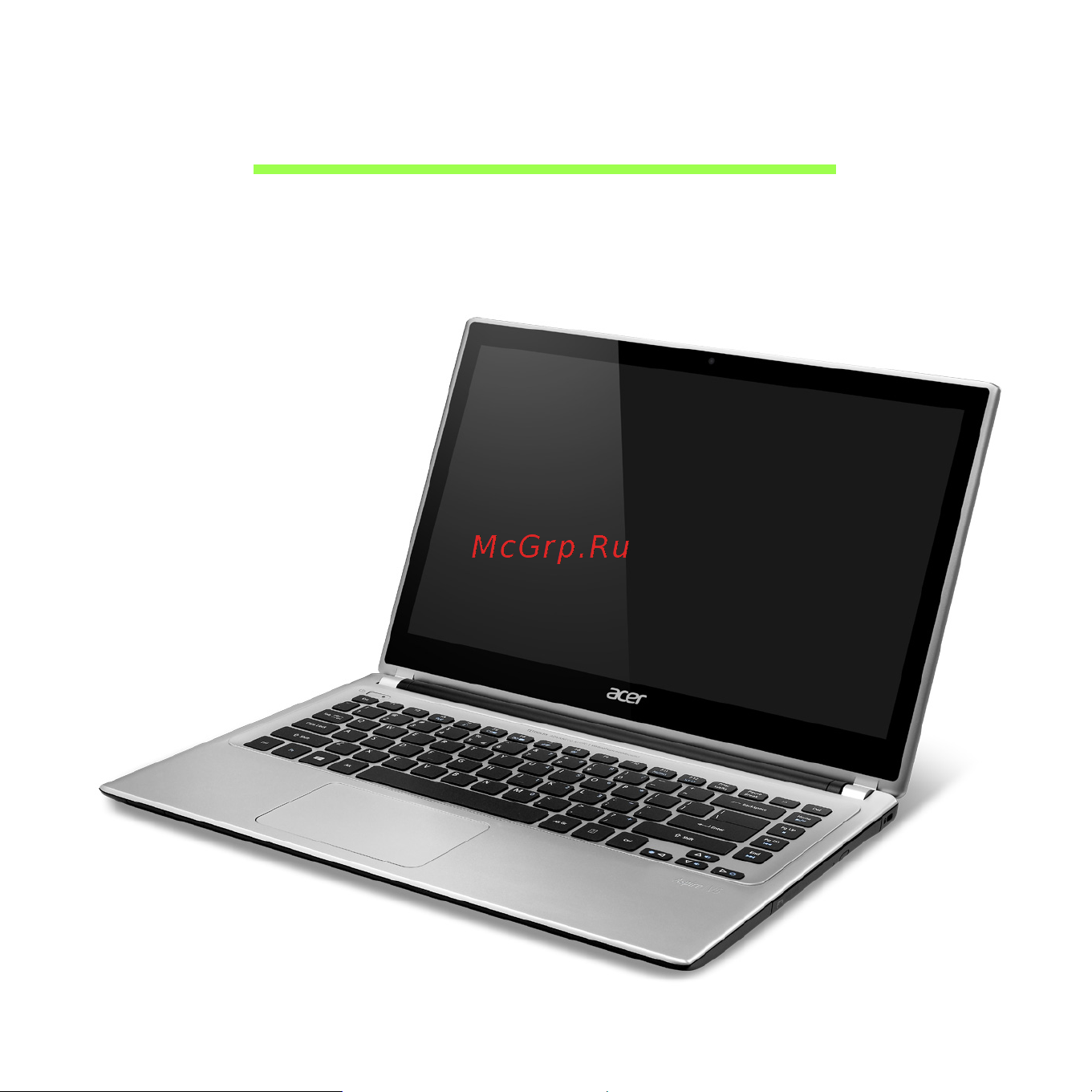 Acer ASPIRE V5-471G [2865/3492] Acer dizüstü bilgisayarınızda bir gezinti