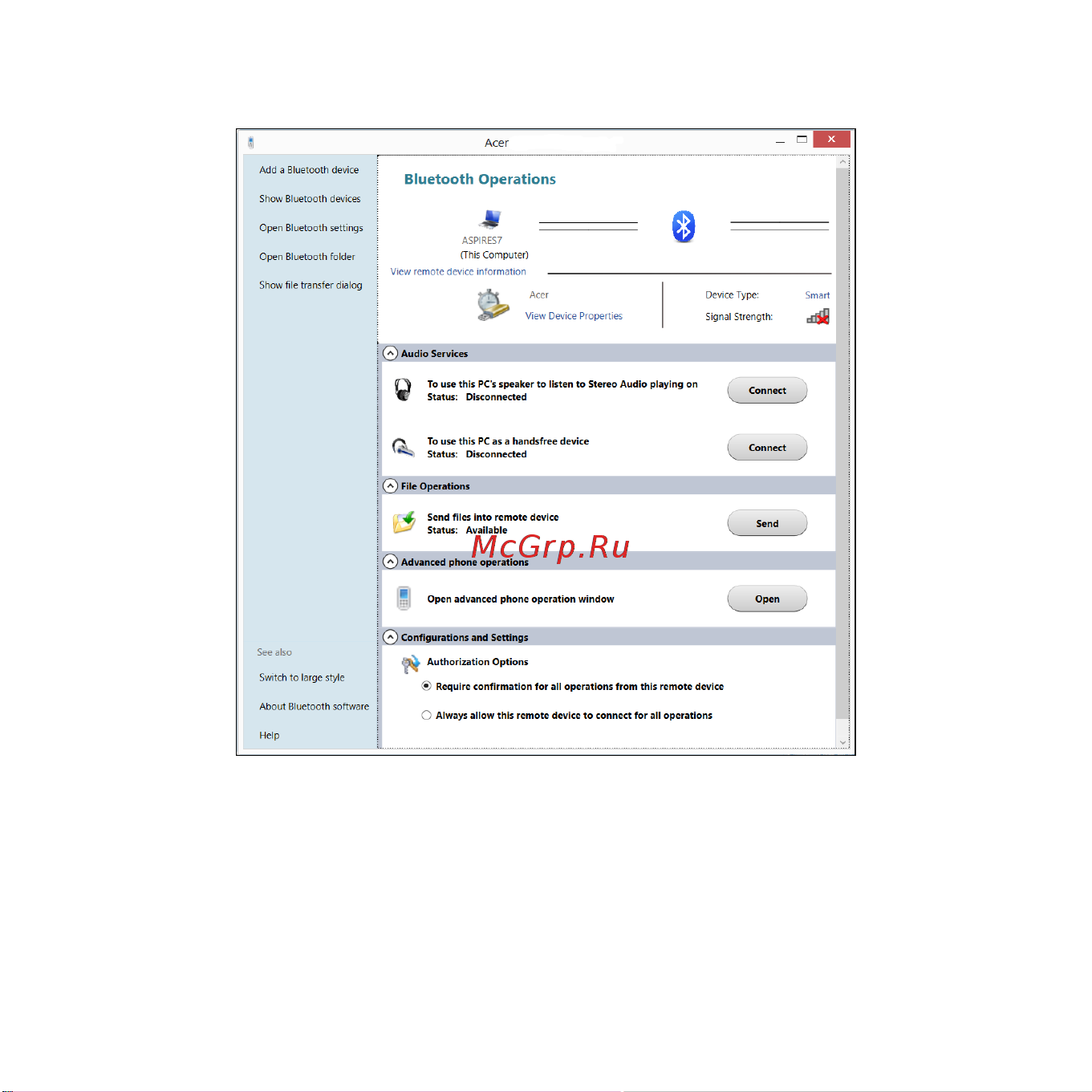 Acer ASPIRE V5-471G Инструкция по эксплуатации онлайн [3238/3492] 97686
