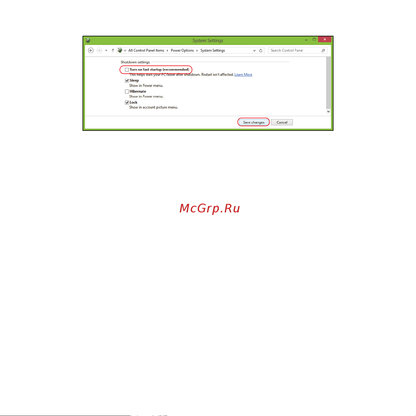 Acer ASPIRE V5-471G Инструкция по эксплуатации онлайн [66/3492] 97686