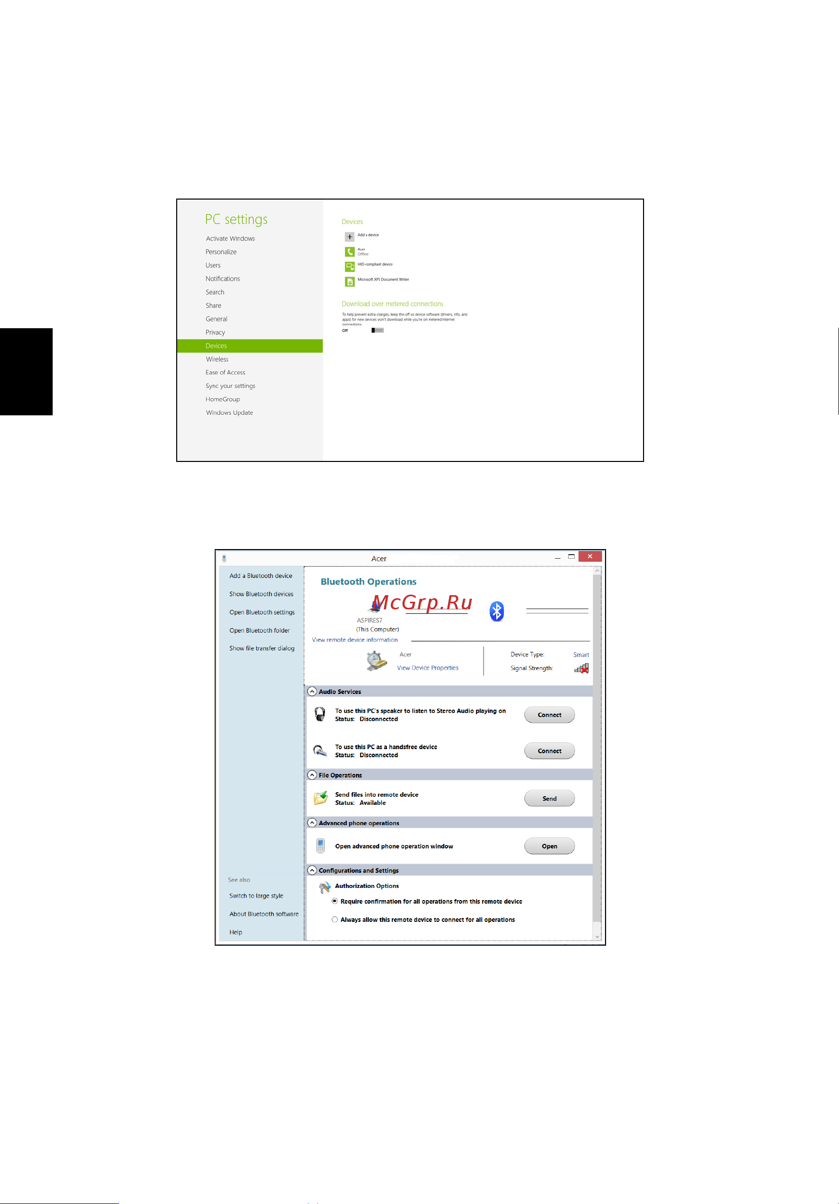 Acer ASPIRE V5-431PG [1164/2484] Magyar