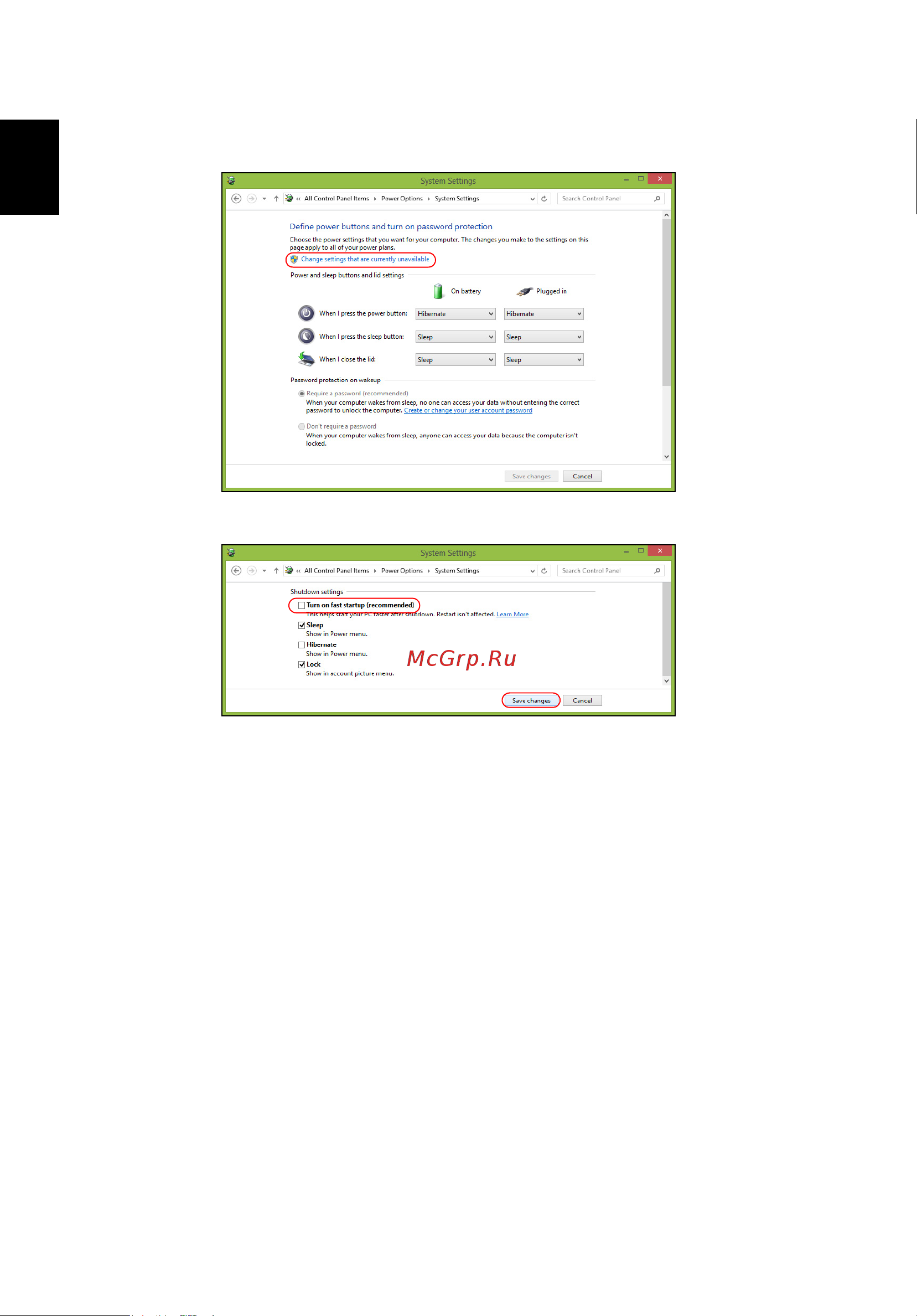 Acer ASPIRE V5-431PG [134/2484] Français
