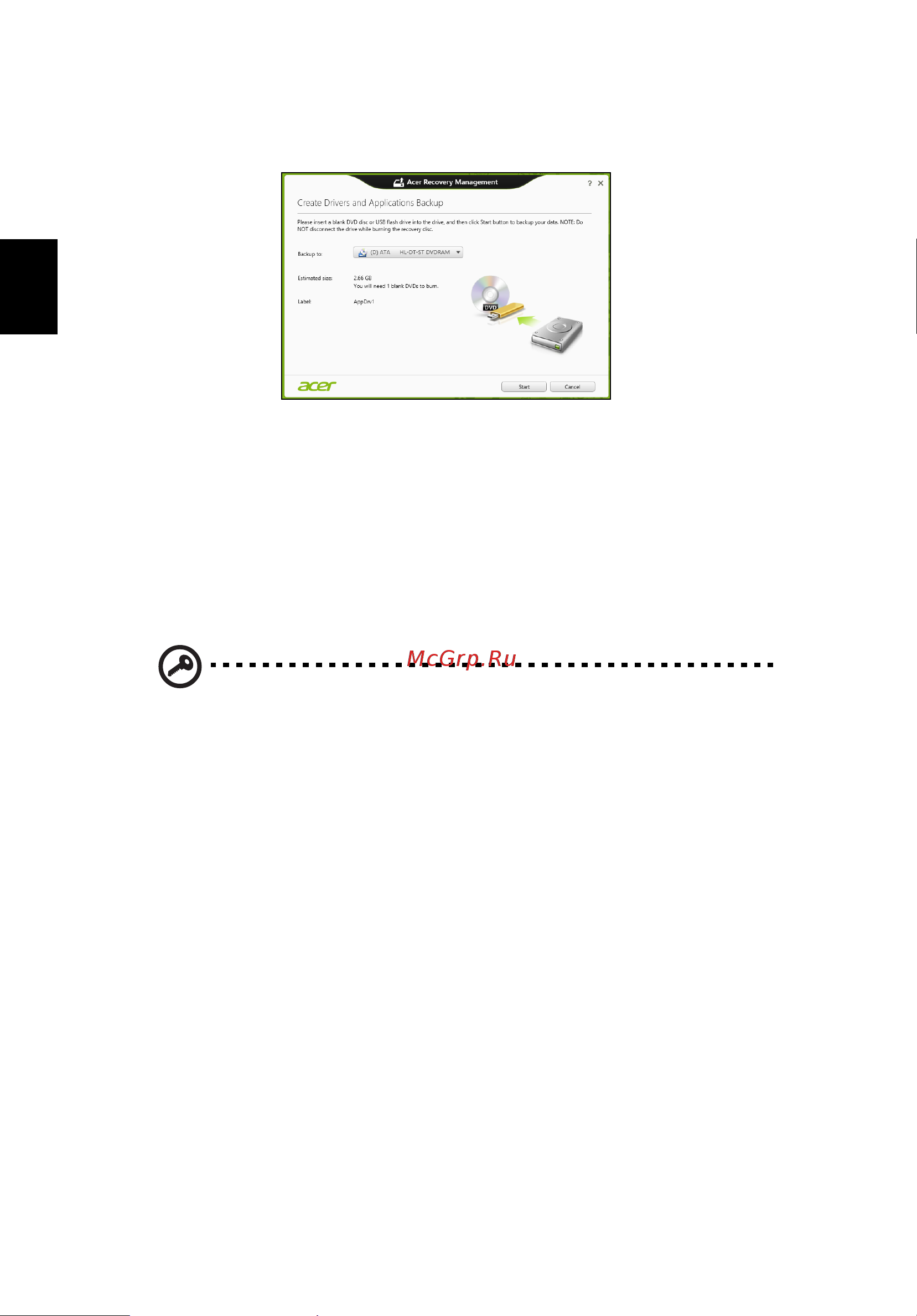 Acer ASPIRE V5-431PG [1368/2484] Obnavljanje sistema