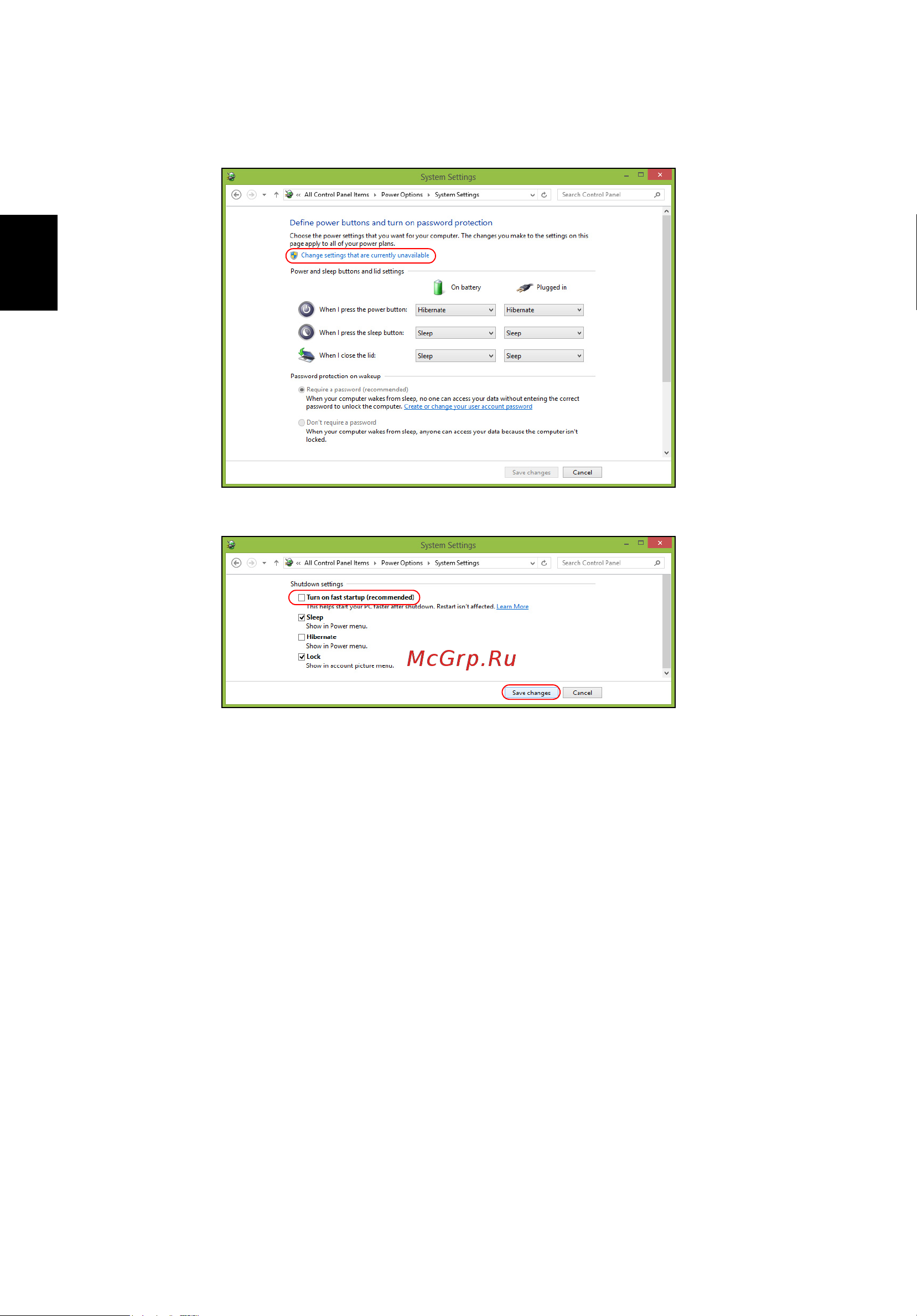 Acer ASPIRE V5-431PG [2362/2484] Bahasa indonesia