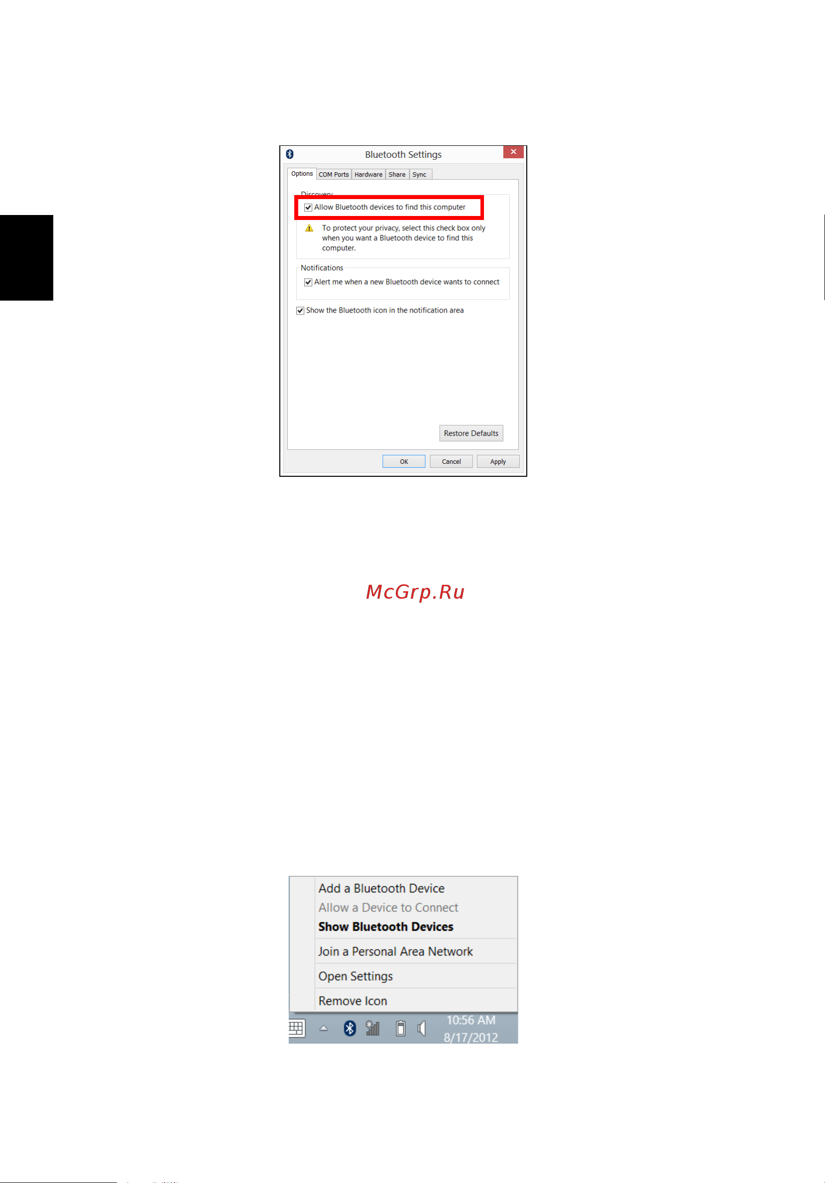Acer ASPIRE V5-431PG [244/2484] Hinzufügen eines bluetooth geräts