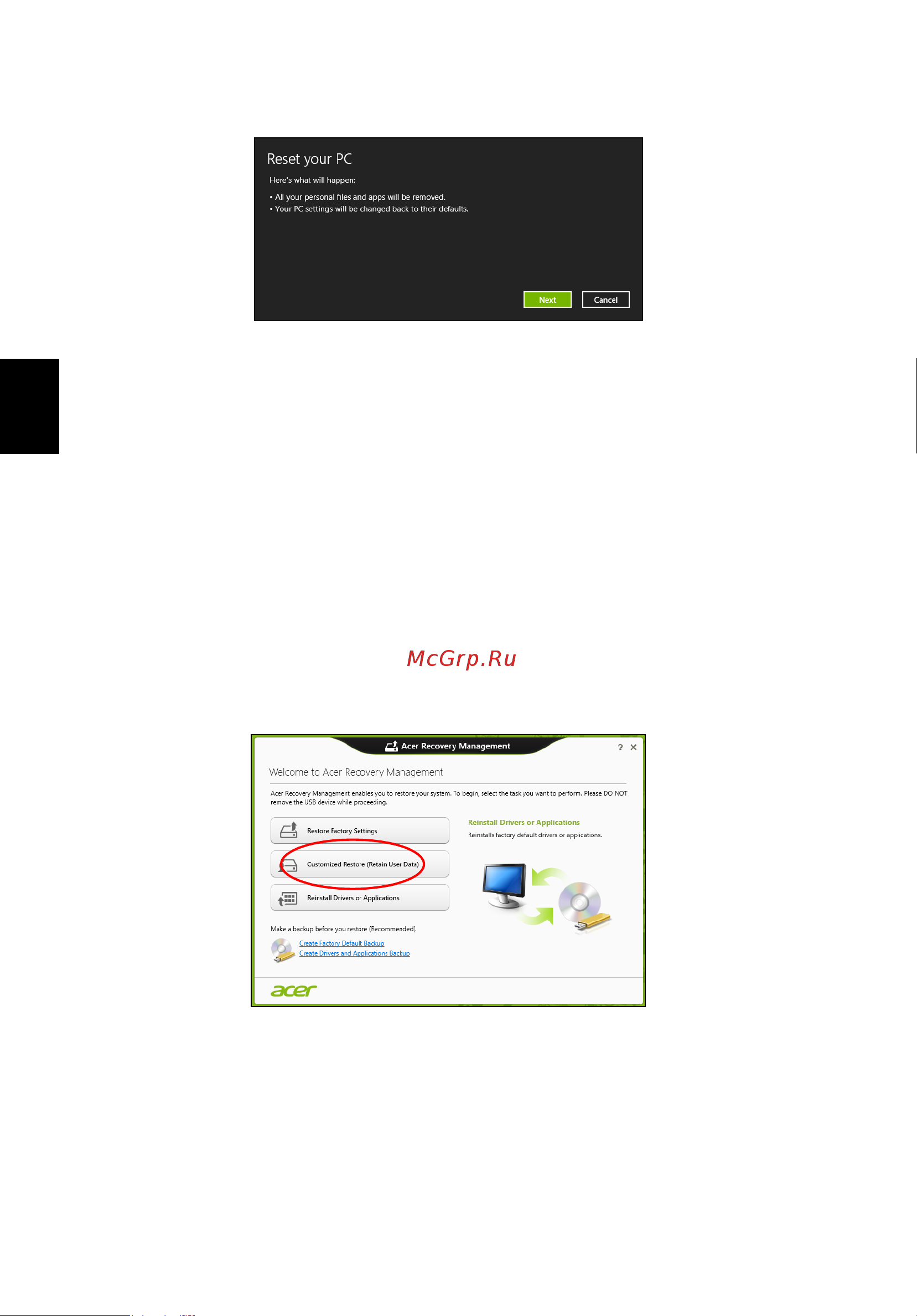 Acer ASPIRE V5-431PG [298/2484] Italiano