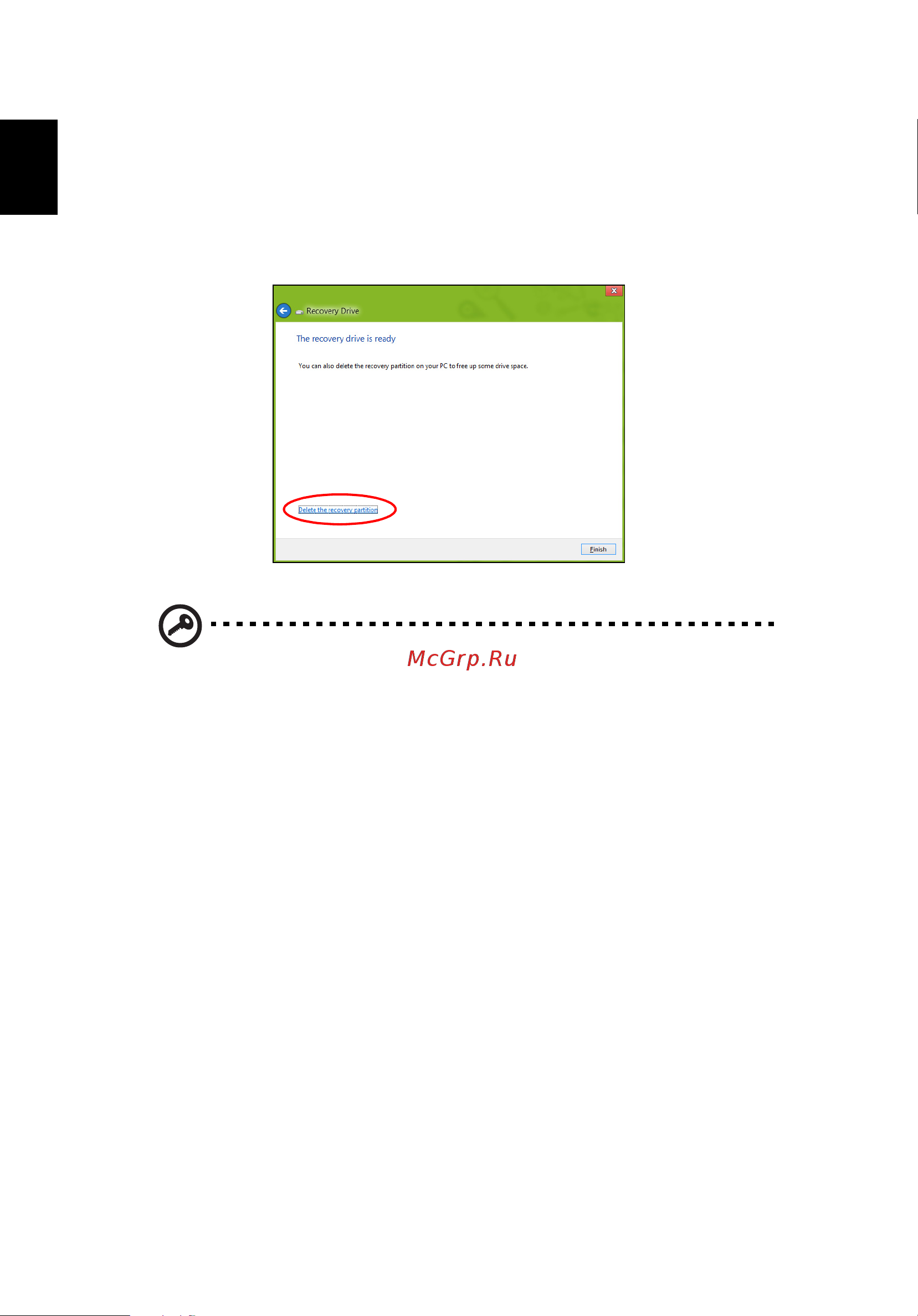 Acer ASPIRE V5-431PG [30/2484] Creating a drivers and applications backup