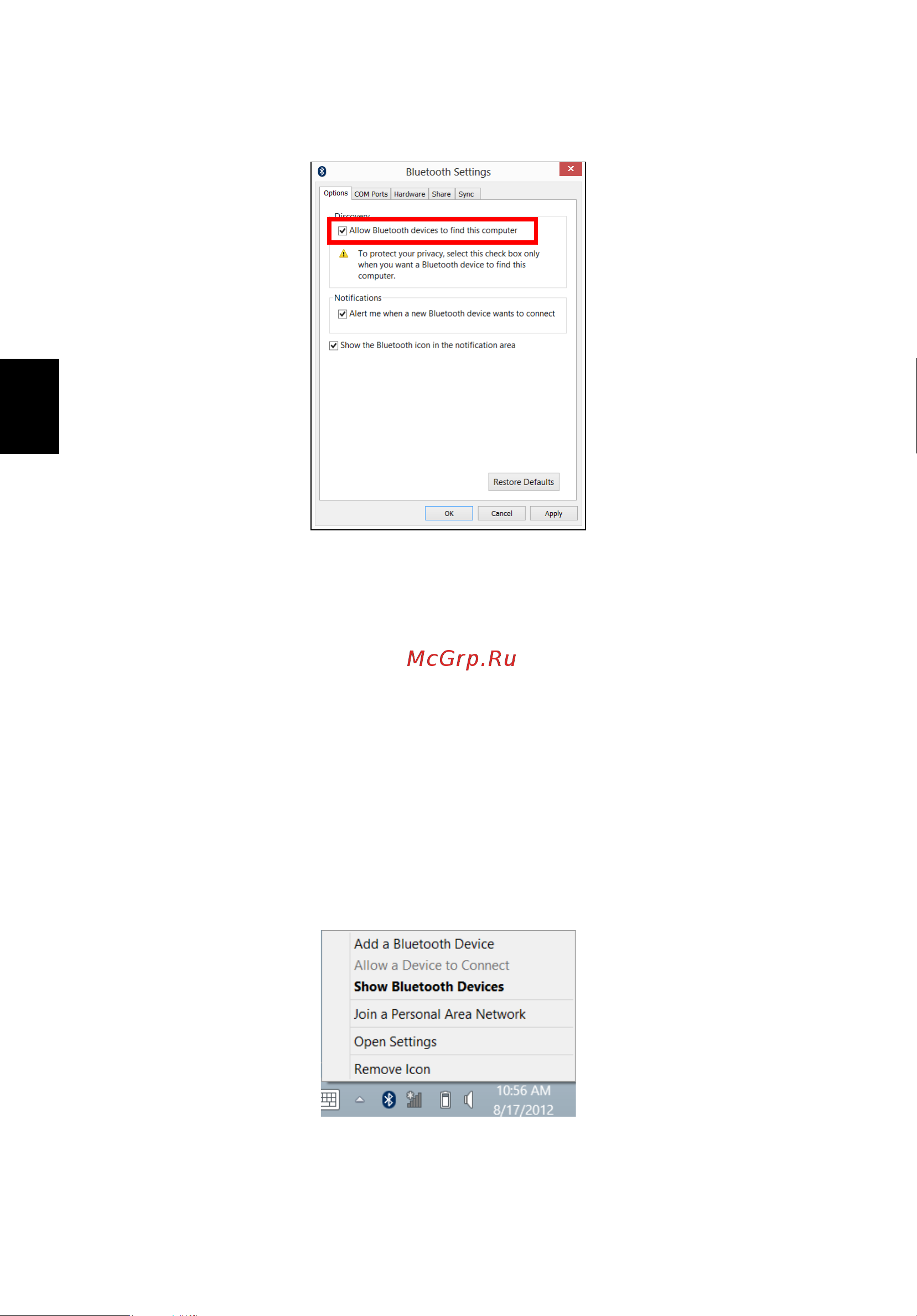 Acer ASPIRE V5-431PG [330/2484] Aggiunta di un dispositivo bluetooth