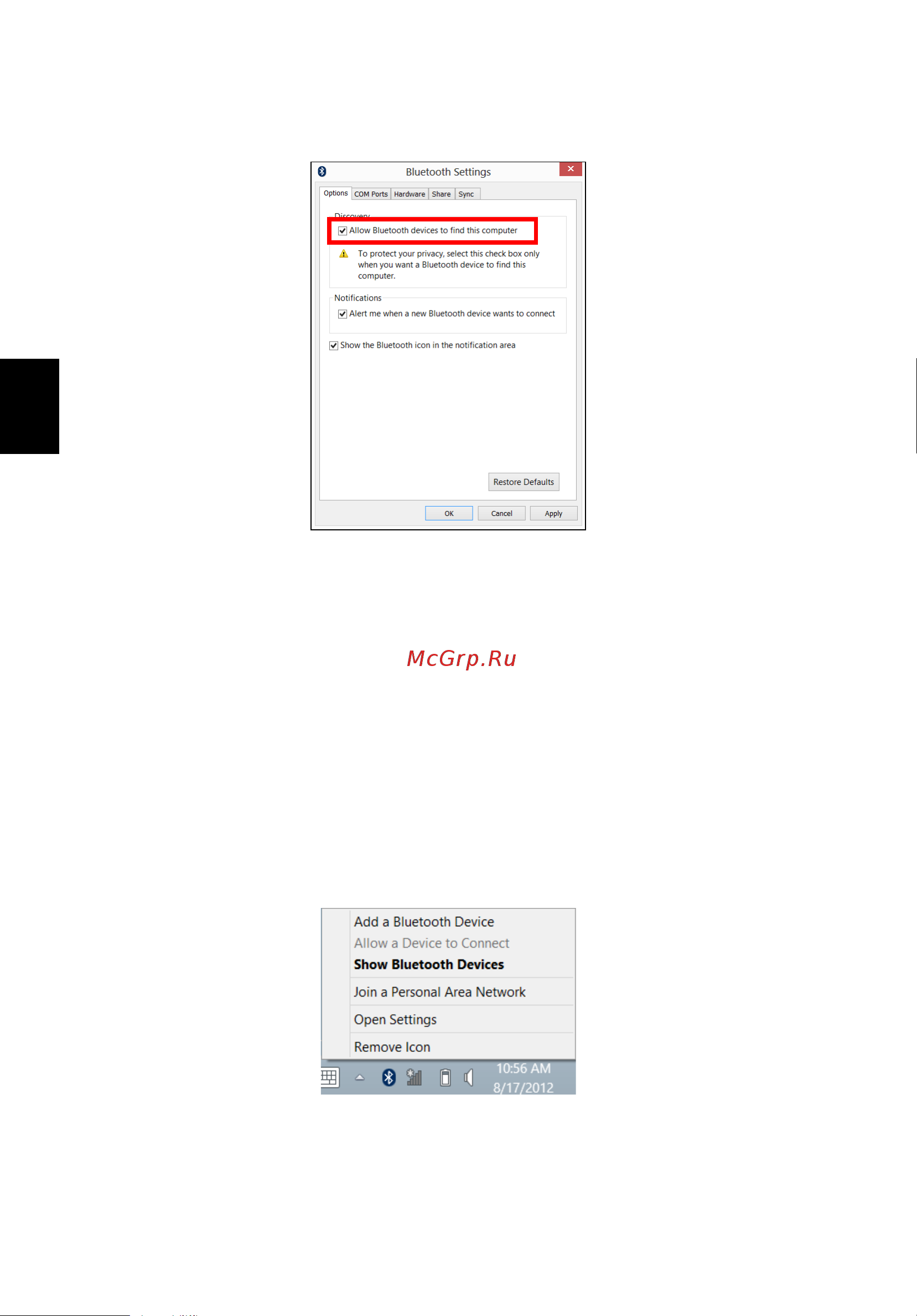 Acer ASPIRE V5-431PG [742/2484] Tilføjelse af en bluetooth enhed