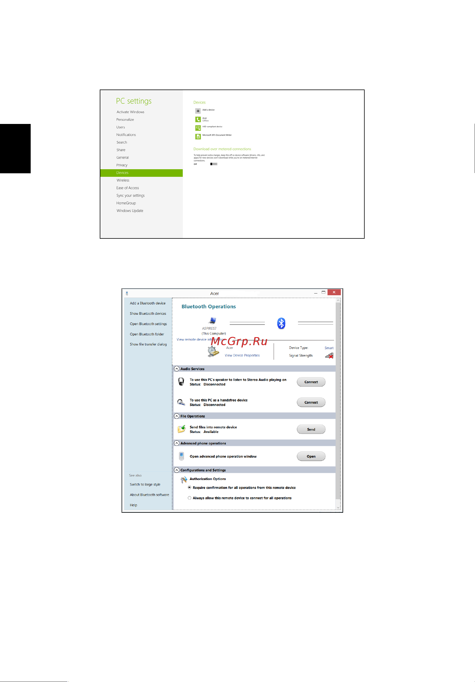 Acer ASPIRE V5-431PG [996/2484] Русский