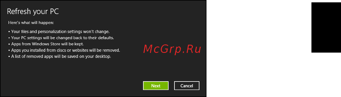 Acer ASPIRE V5-431G [1163/2228] Obnovenie počítača zo zálohy pre opravu
