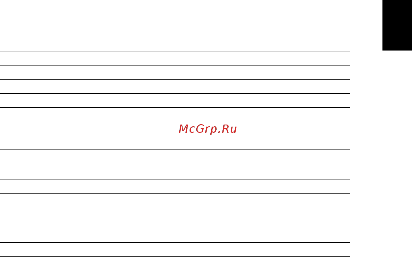 Acer ASPIRE V5-431G [1795/2228] Lcd panel ergonomic specifications