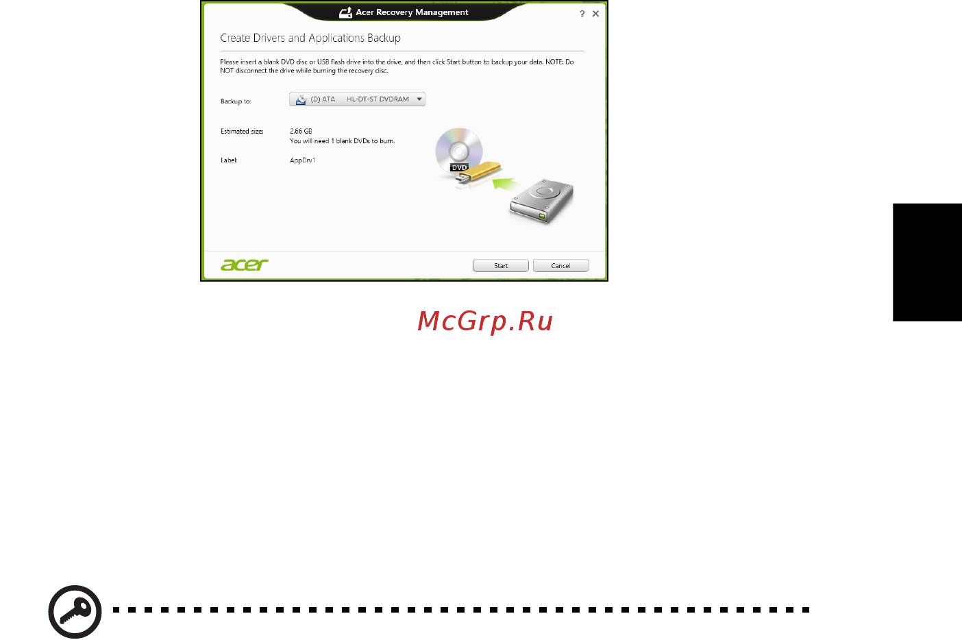 Acer ASPIRE V5-431G [253/2228] Recupero del sistema