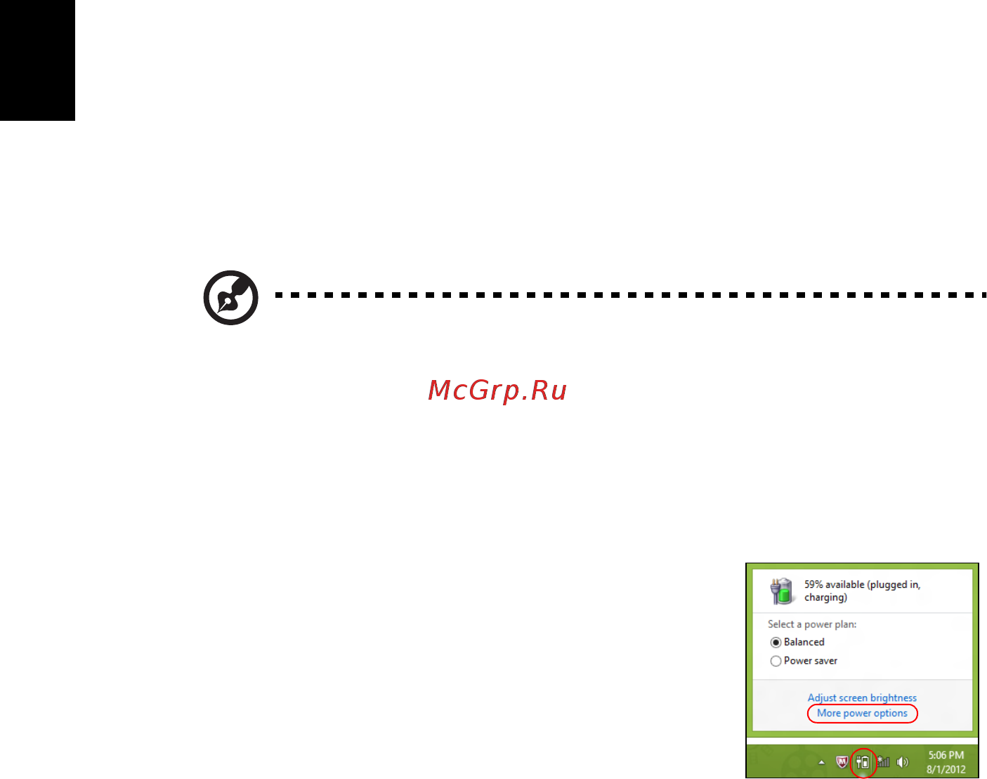 Acer ASPIRE V5-431G [272/2228] Risparmio energetico