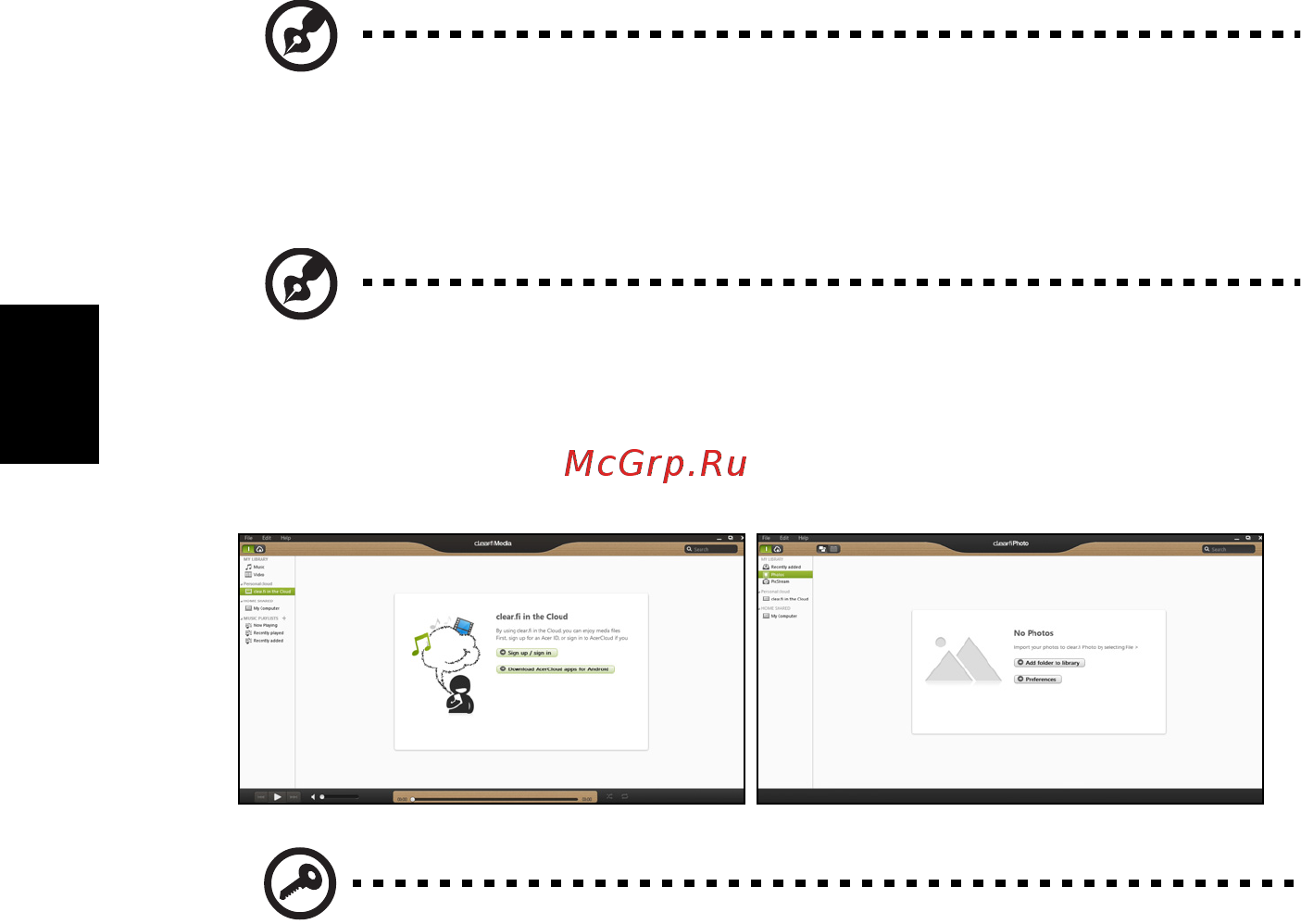 Acer ASPIRE V5-431G [490/2228] Navigeren door media en foto s