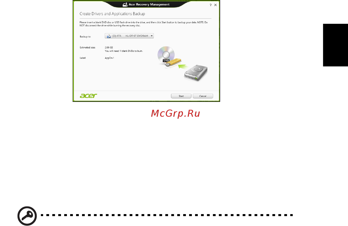 Acer ASPIRE V5-431G [699/2228] Återställa systemet