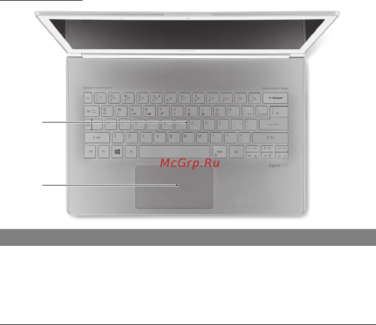 Acer ASPIRE S7-391 [2873/3370] 키보드 모습