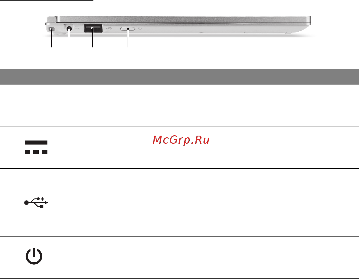 Acer ASPIRE S7-191 [1748/3380] Pohľad zľava