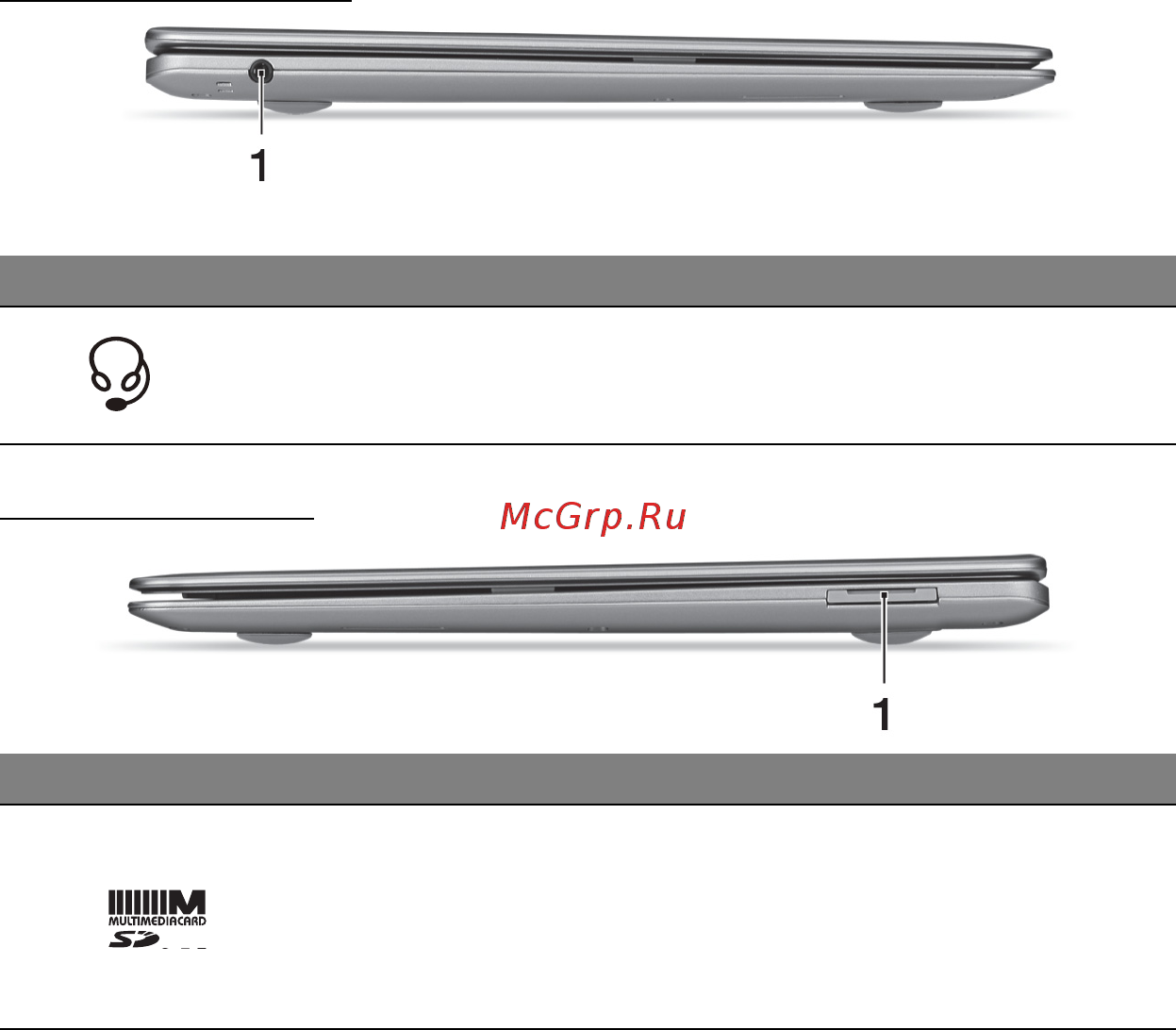 Acer ASPIRE S3-391 [1051/3374] Vy från vänster
