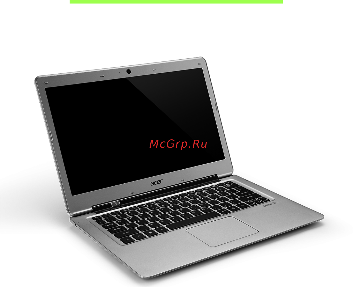 Acer ASPIRE S3-391 [1153/3374] Tutustuminen kannettavaan acer tietokoneeseen