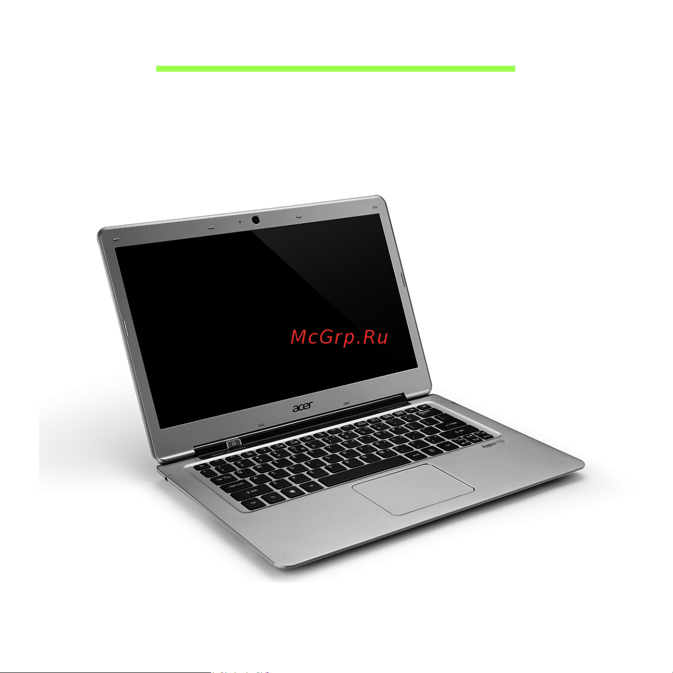 Acer ASPIRE S3-371 [1268/3374] Знакомство с ноутбуком acer