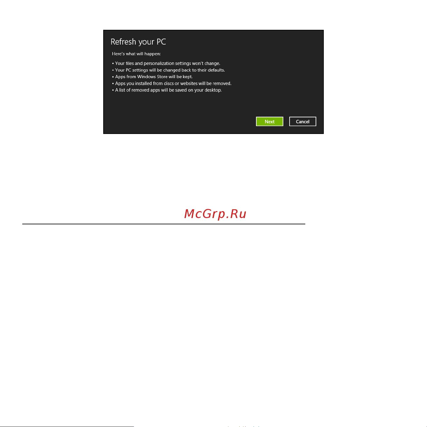 Acer ASPIRE S3-371 [1426/3374] Przywracanie z kopii zapasowych przywracania