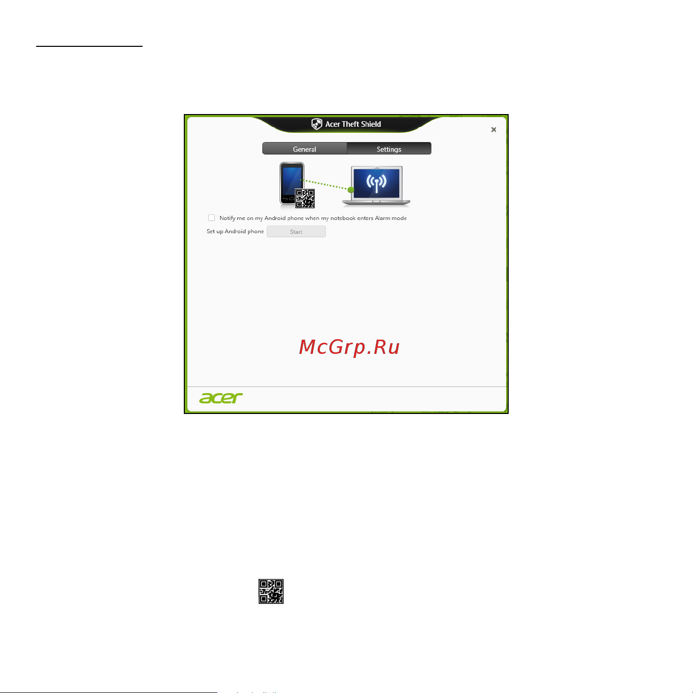 Acer ASPIRE S3-371 [1456/3374] Ustawienia