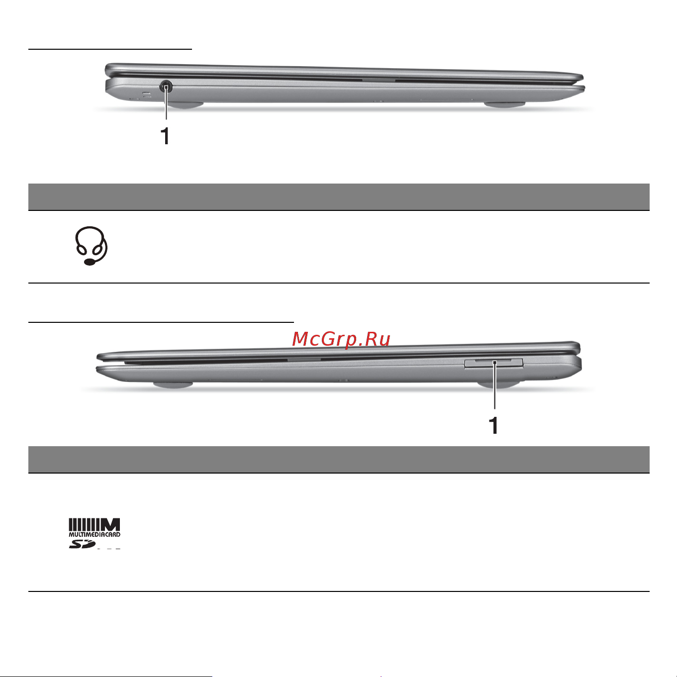 Acer ASPIRE S3-371 [1854/3374] Pogled z leve