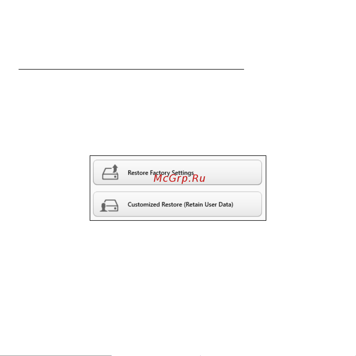 Acer ASPIRE S3-371 [1875/3374] Obnovitev iz operacijskega sistema windows