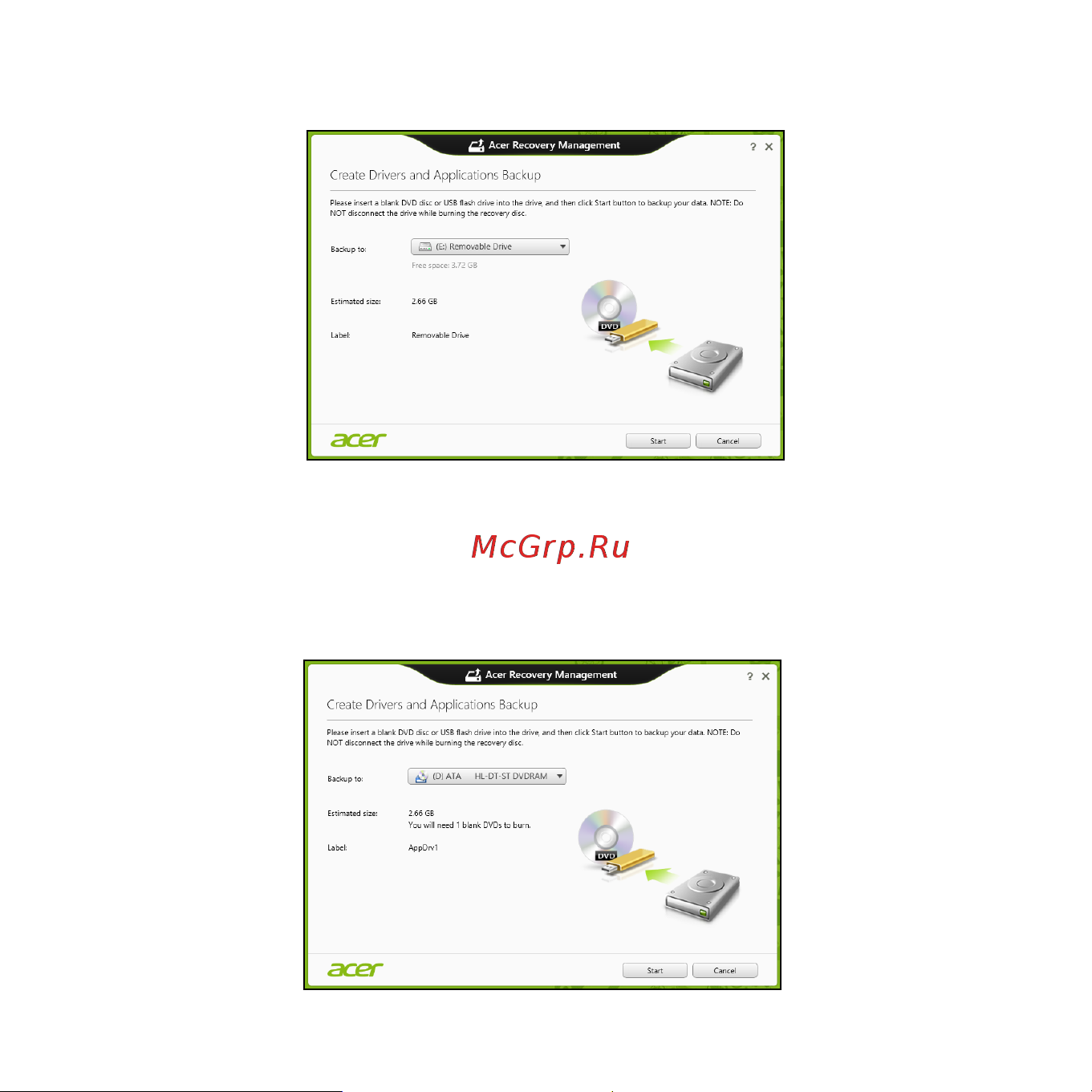 Acer ASPIRE S3-371 Инструкция по эксплуатации онлайн [1978/3374] 97713