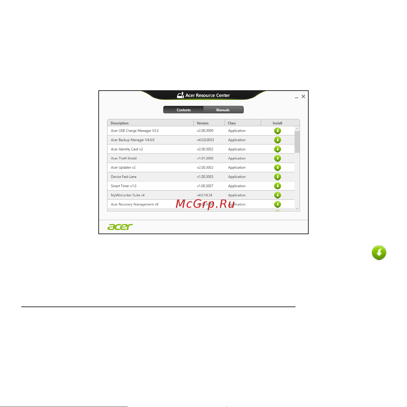 Acer ASPIRE S3-371 [2785/3374] Sistemi daha önceki bir duruma geri döndürmek