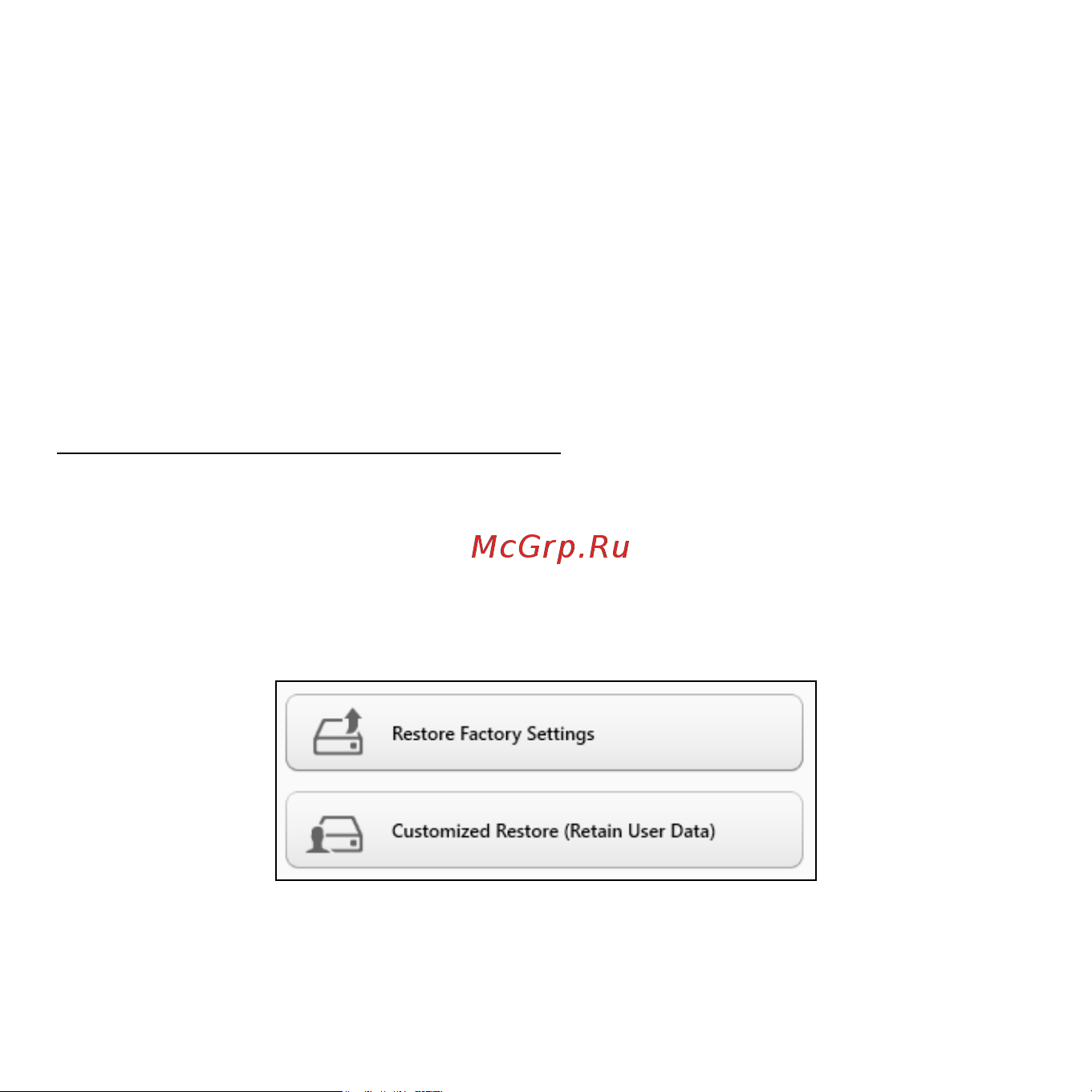 Acer ASPIRE S3-371 [3197/3374] Memulihkan dari dalam windows