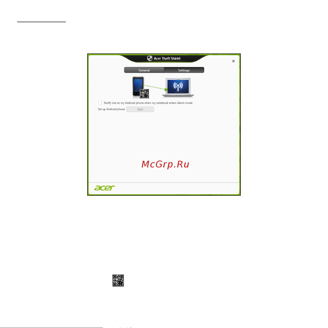 Acer ASPIRE S3-371 [658/3374] Definições