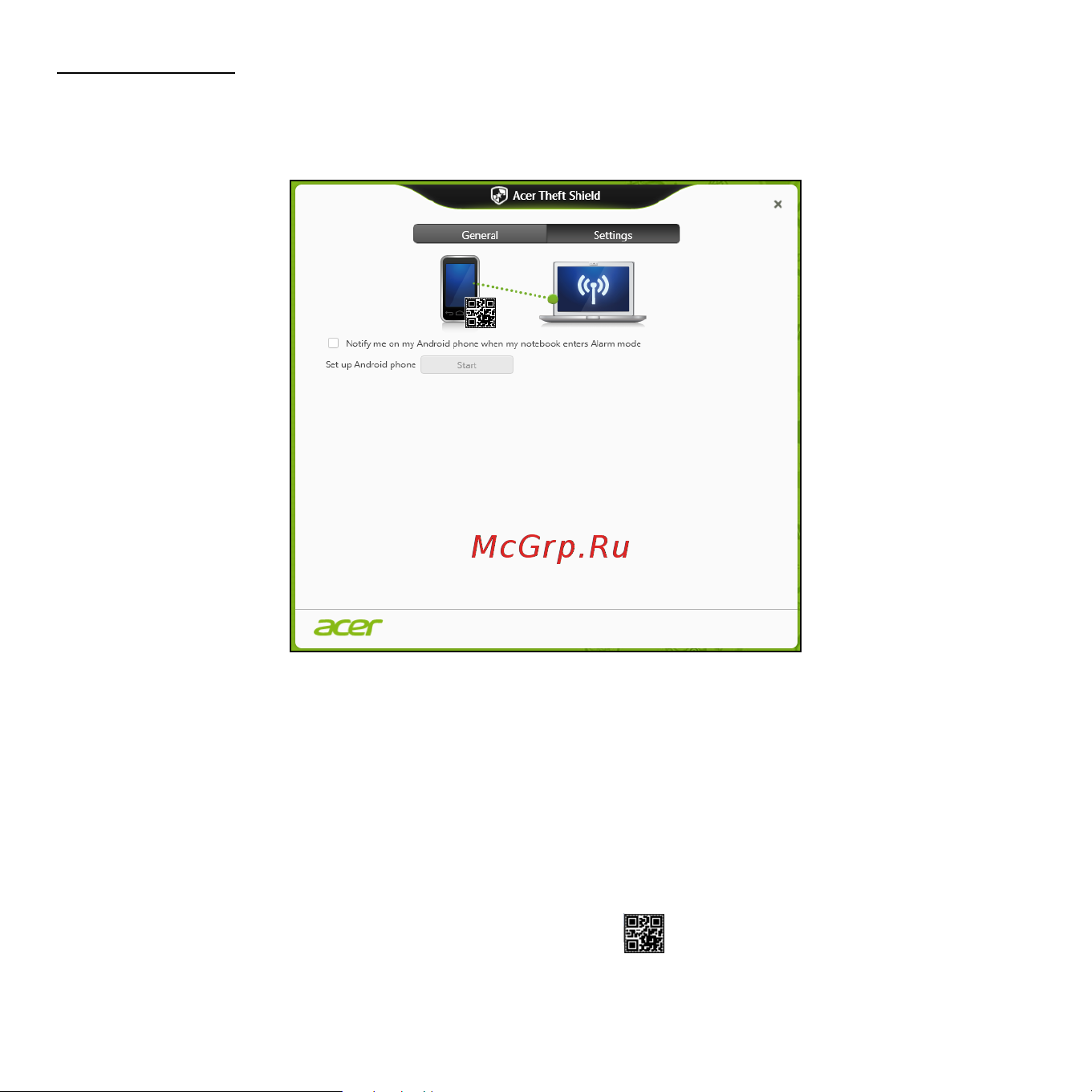 Acer ASPIRE S3-371 [773/3374] Instellingen