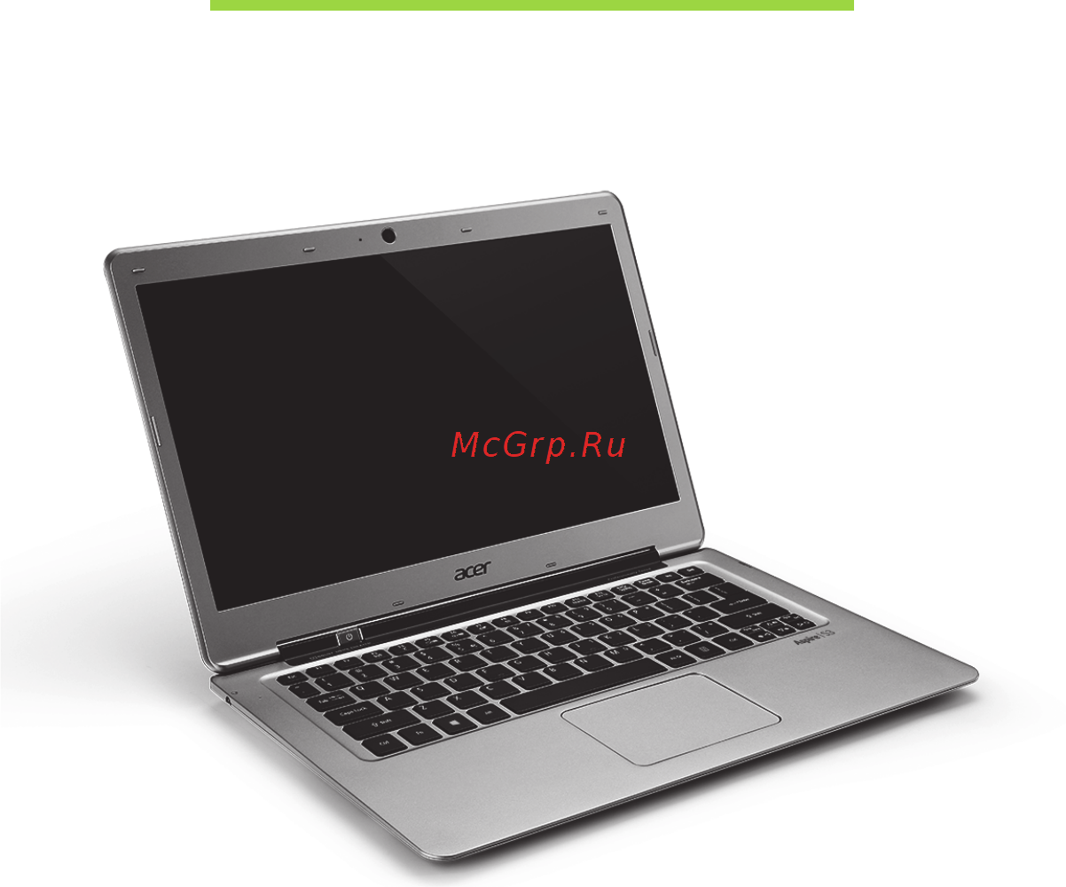Acer ASPIRE S3-331 [21/3374] Your acer notebook tour