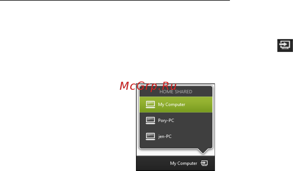 Acer ASPIRE M5-481PTG [1438/3700] Воспроизведение на другое устройство