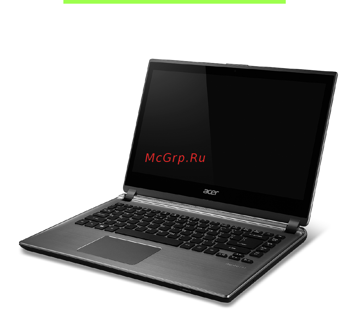 Acer ASPIRE M5-481PTG [1527/3700] Zapoznanie z notebookiem acer