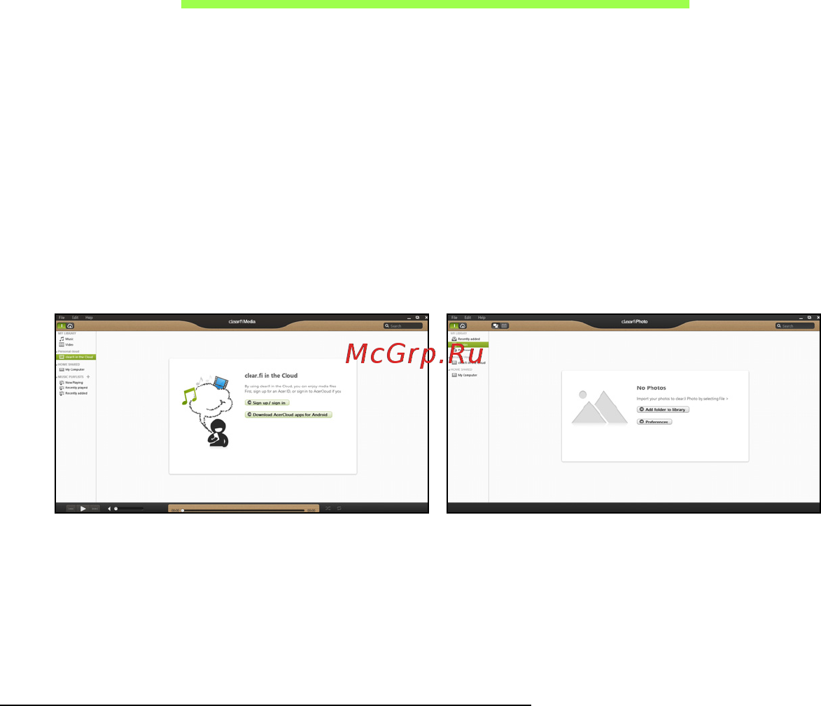 Acer ASPIRE M5-481PTG [2571/3700] Meediumite ja fotode sirvimine