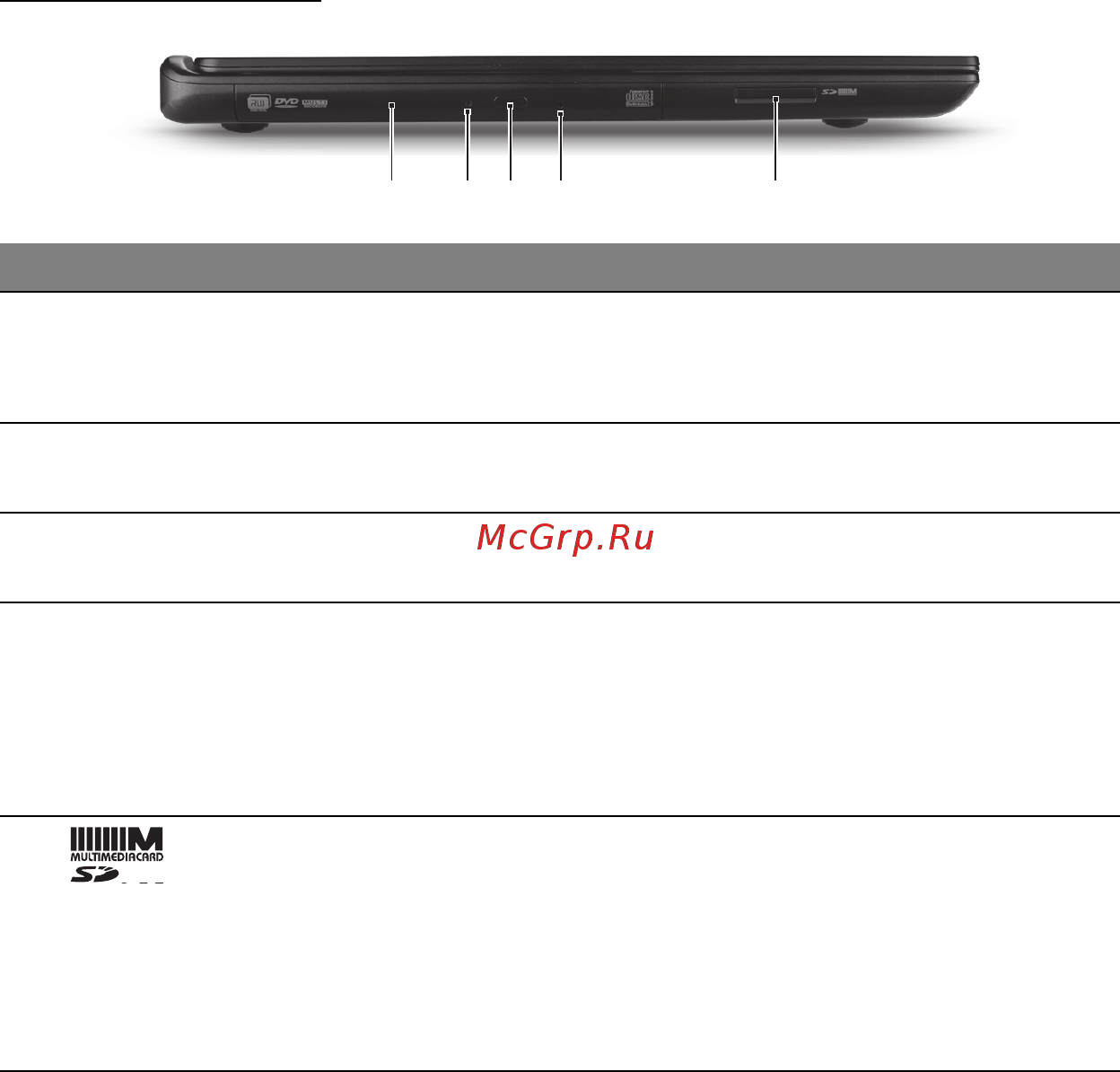 Acer ASPIRE M3-581PTG [1222/3554] Vasen näkymä