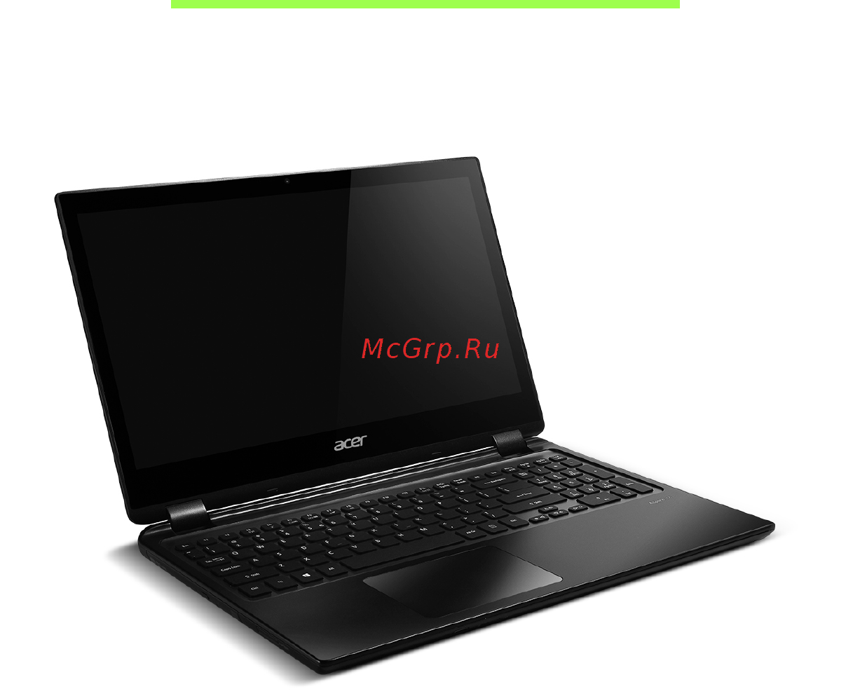 Acer ASPIRE M3-581PTG [1466/3554] Zapoznanie z notebookiem acer