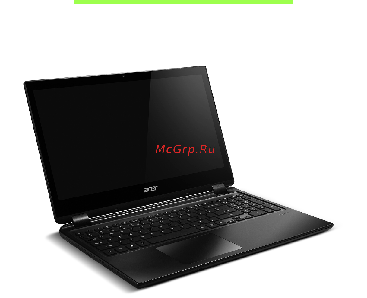 Acer ASPIRE M3-581PTG [2663/3554] Ekskursija po jūsų acer nešiojamąjį kompiuterį